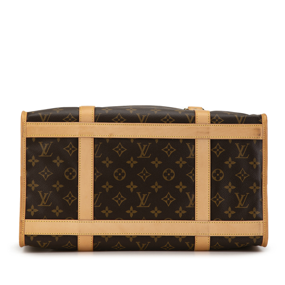 Pre-Loved Louis Vuitton Monogram Sac Chien Pet Carrier 40 - Picture 3 of 7